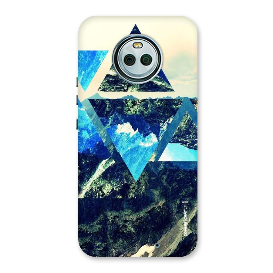 Triangular View Back Case for Moto X4
