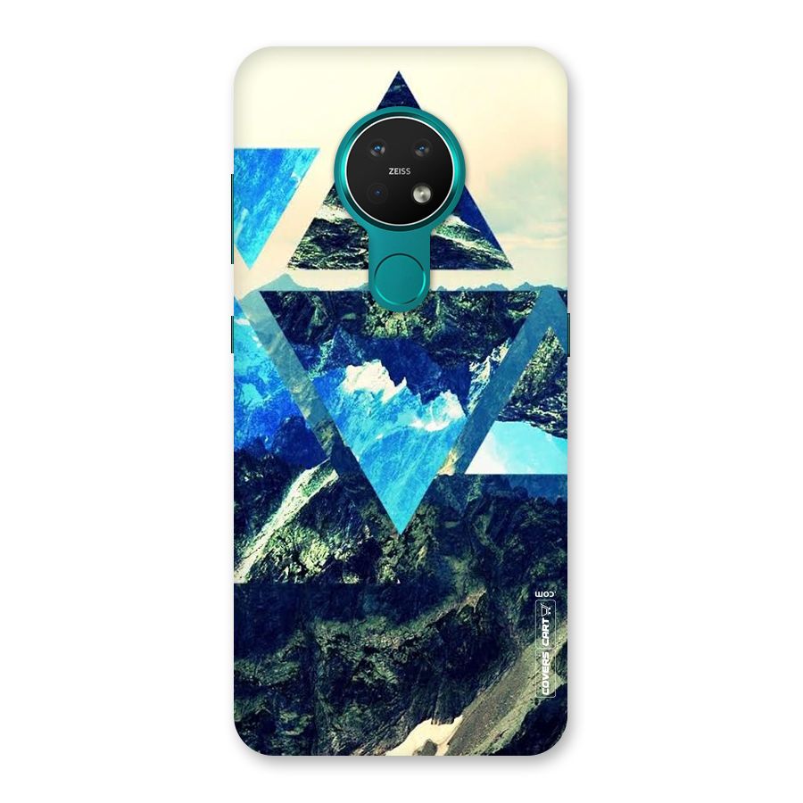 Triangular View Back Case for Nokia 7.2