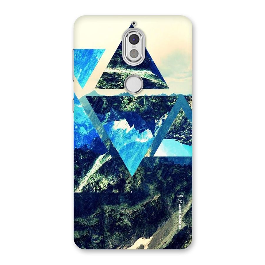 Triangular View Back Case for Nokia 7