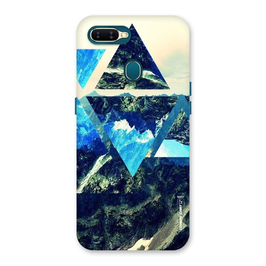 Triangular View Back Case for Oppo A11k