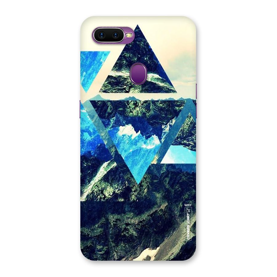 Triangular View Back Case for Oppo F9