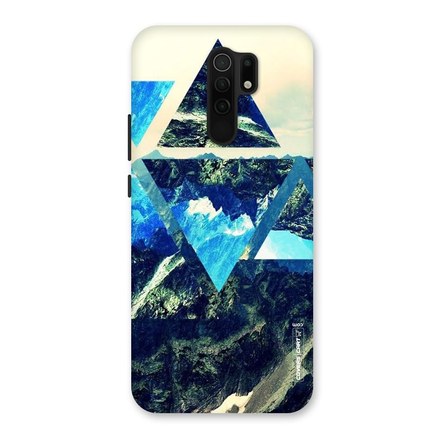 Triangular View Back Case for Poco M2