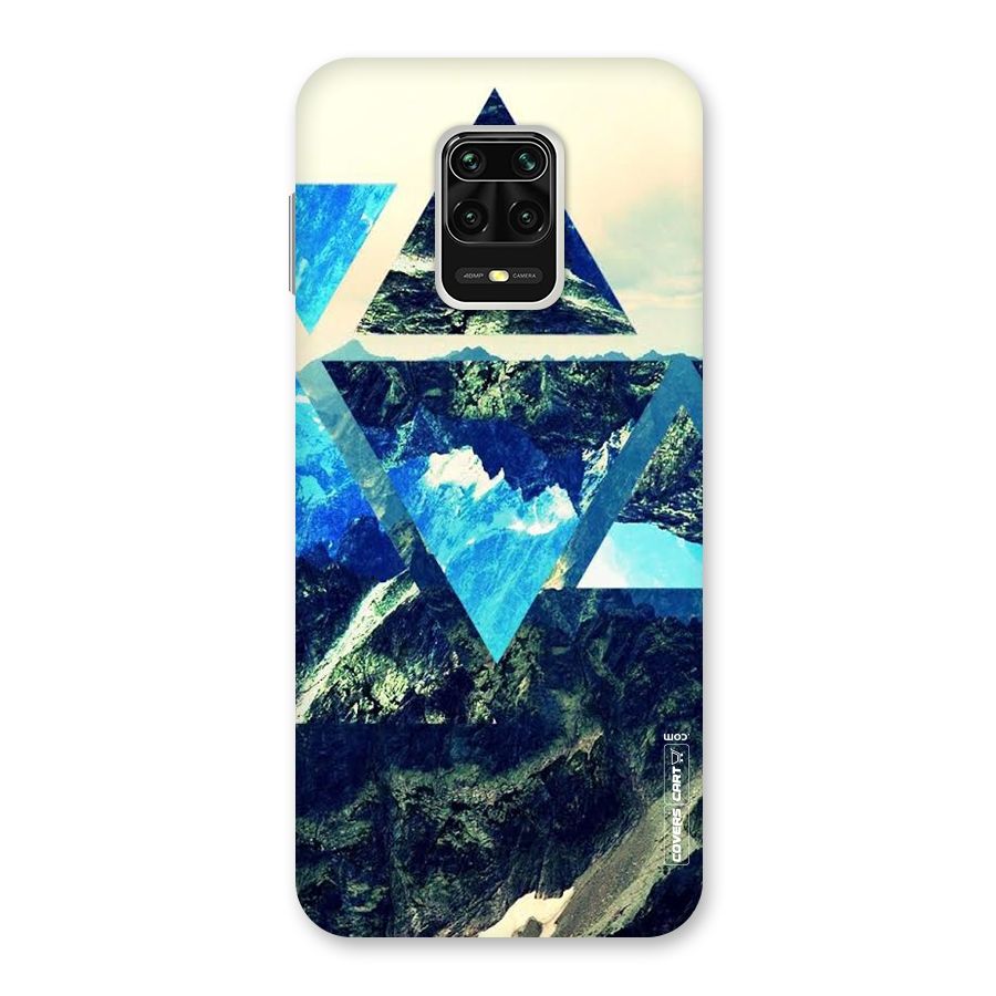 Triangular View Back Case for Poco M2 Pro