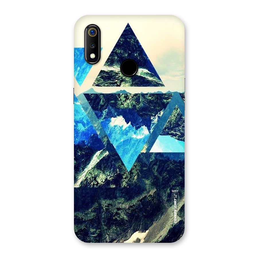 Triangular View Back Case for Realme 3