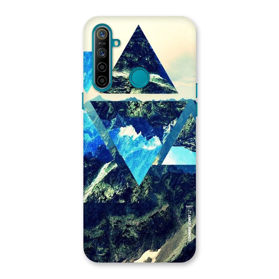 Triangular View Back Case for Realme 5i