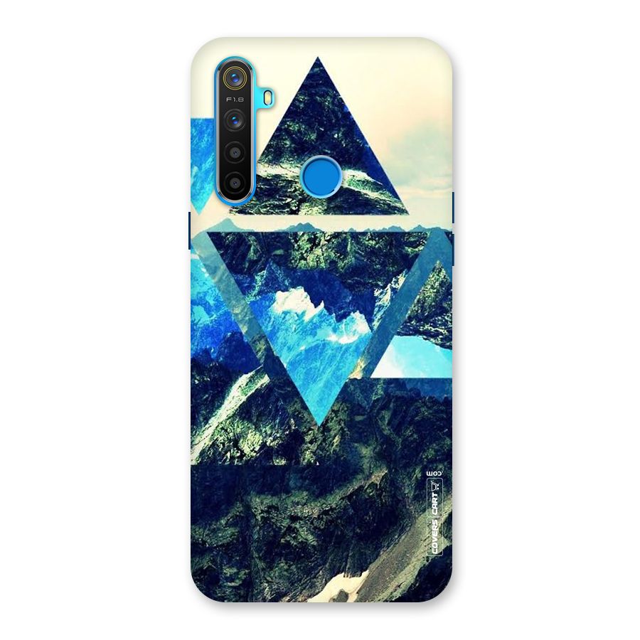 Triangular View Back Case for Realme 5s