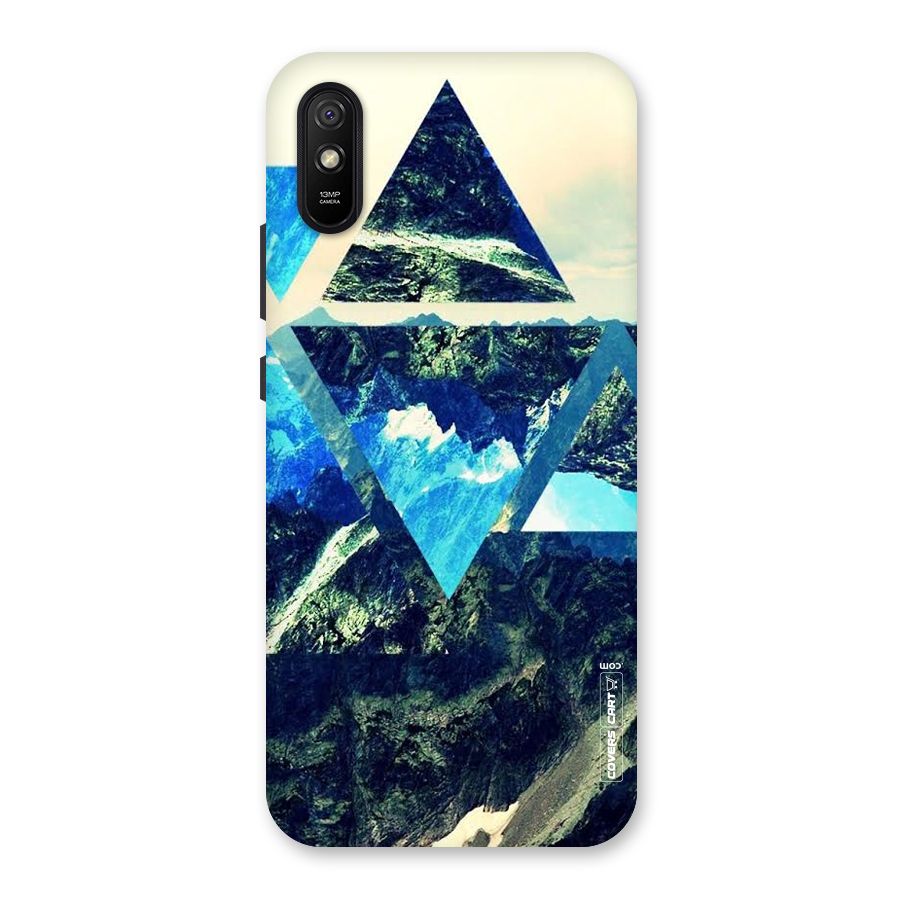 Triangular View Back Case for Redmi 9i