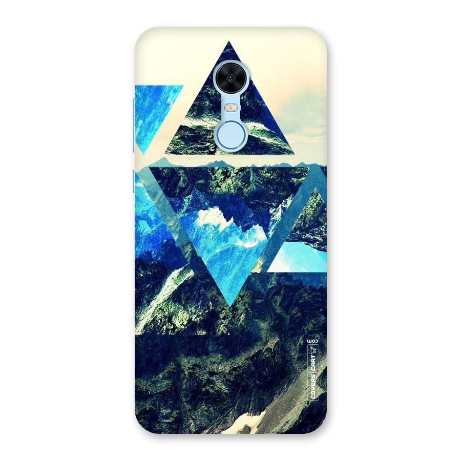Triangular View Back Case for Redmi Note 5