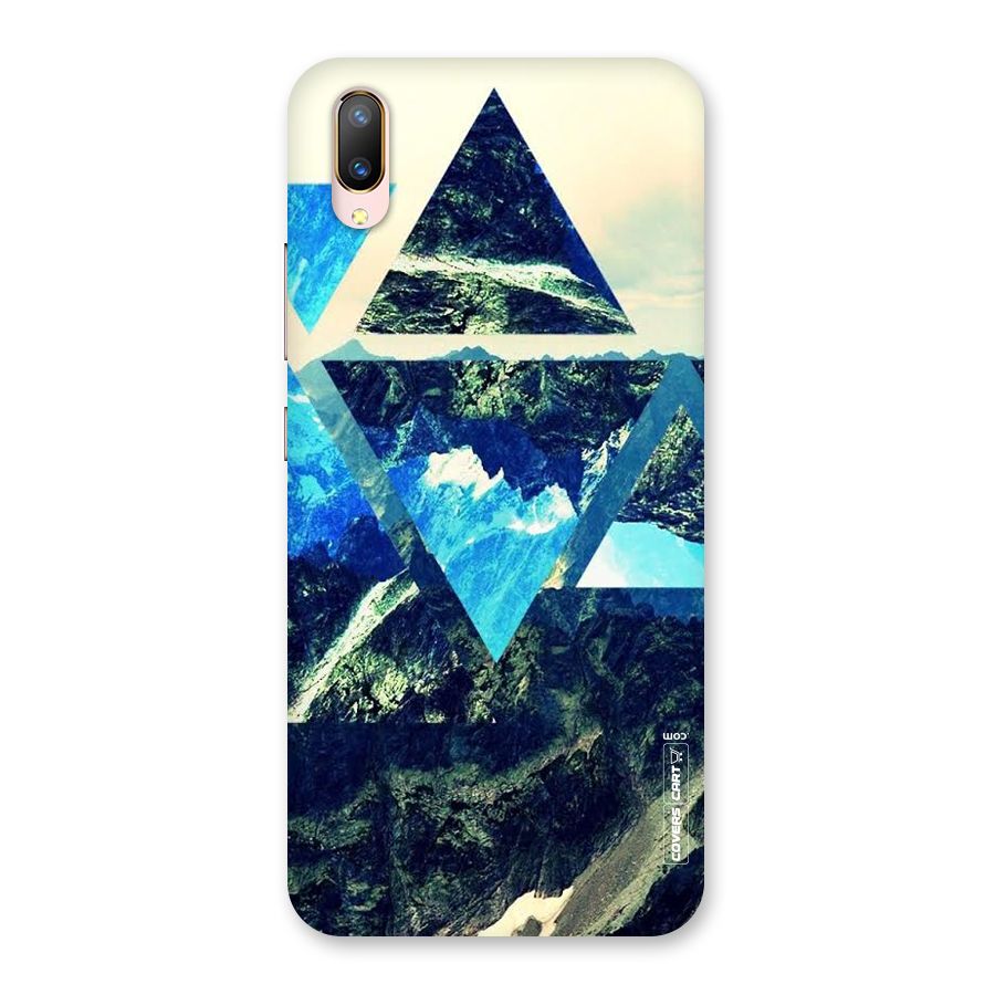Triangular View Back Case for Vivo V11 Pro