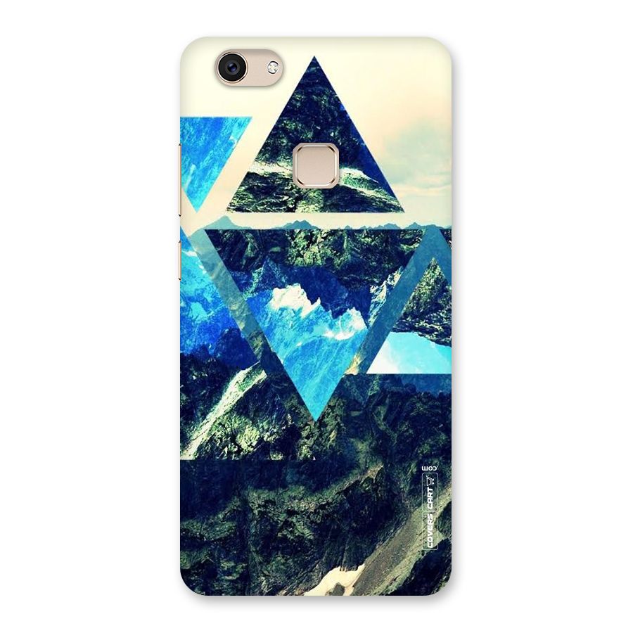 Triangular View Back Case for Vivo V7