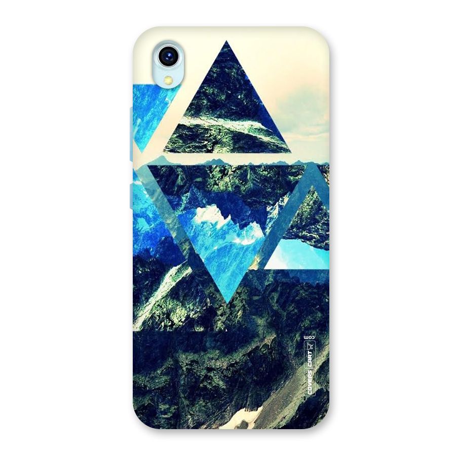 Triangular View Back Case for Vivo Y1s