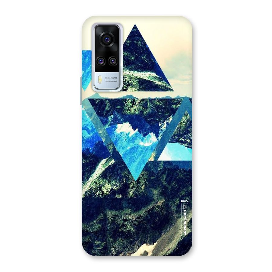 Triangular View Back Case for Vivo Y31