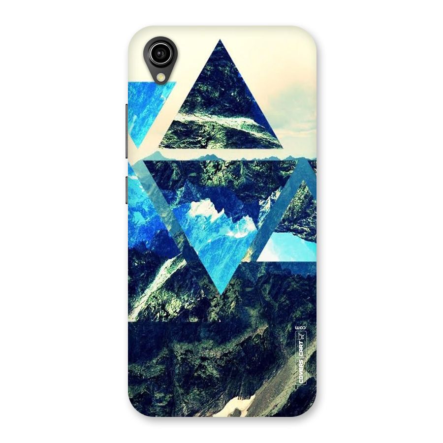 Triangular View Back Case for Vivo Y90