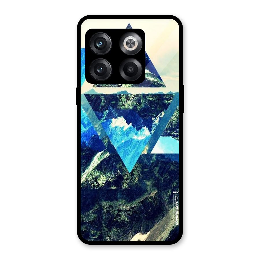 Triangular View Glass Back Case for OnePlus 10T