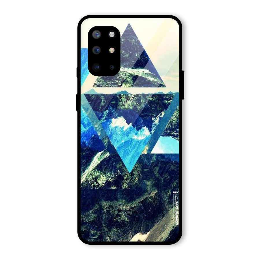 Triangular View Glass Back Case for OnePlus 8T