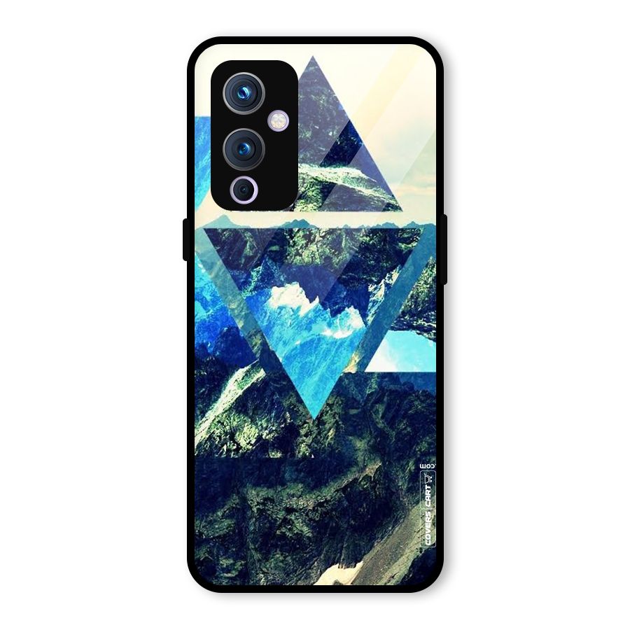 Triangular View Glass Back Case for OnePlus 9