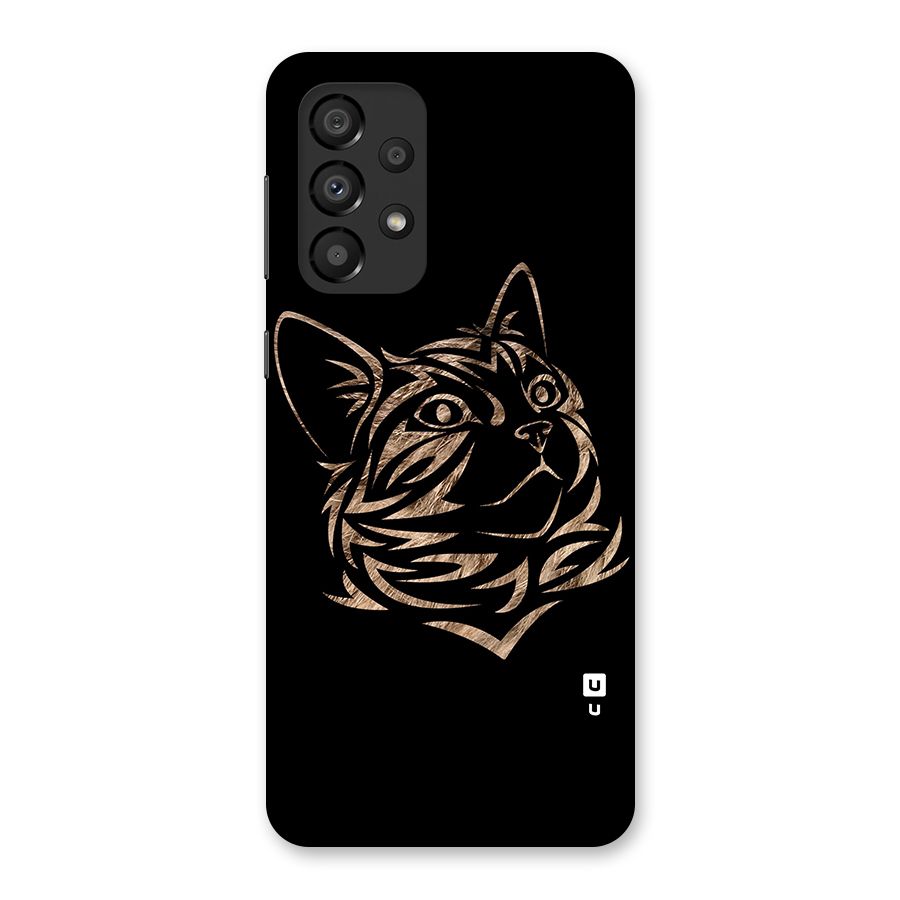 Tribal Cat Back Case for Galaxy A33 5G
