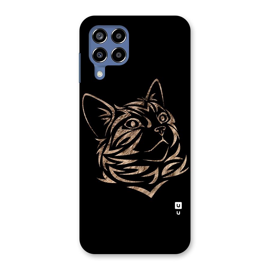 Tribal Cat Back Case for Galaxy M53 5G