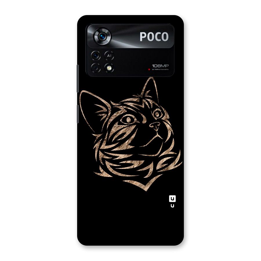 Tribal Cat Back Case for Poco X4 Pro 5G