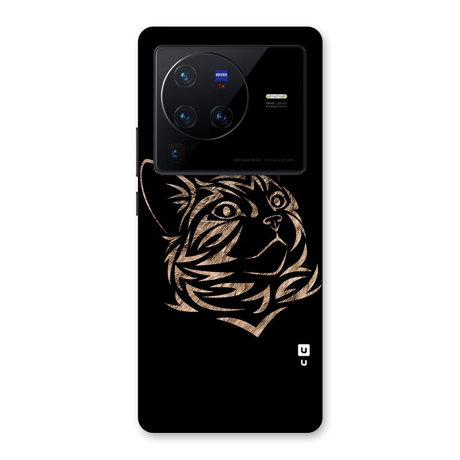 Tribal Cat Back Case for Vivo X80 Pro