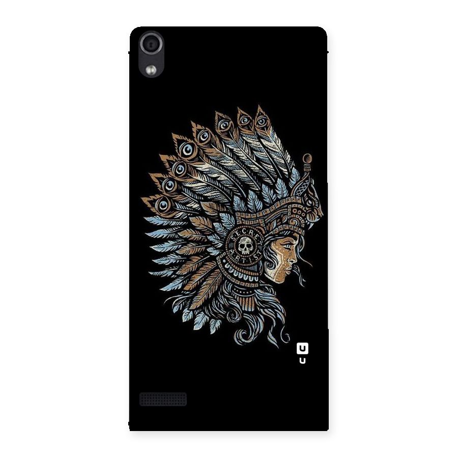 Tribal Design Back Case for Ascend P6