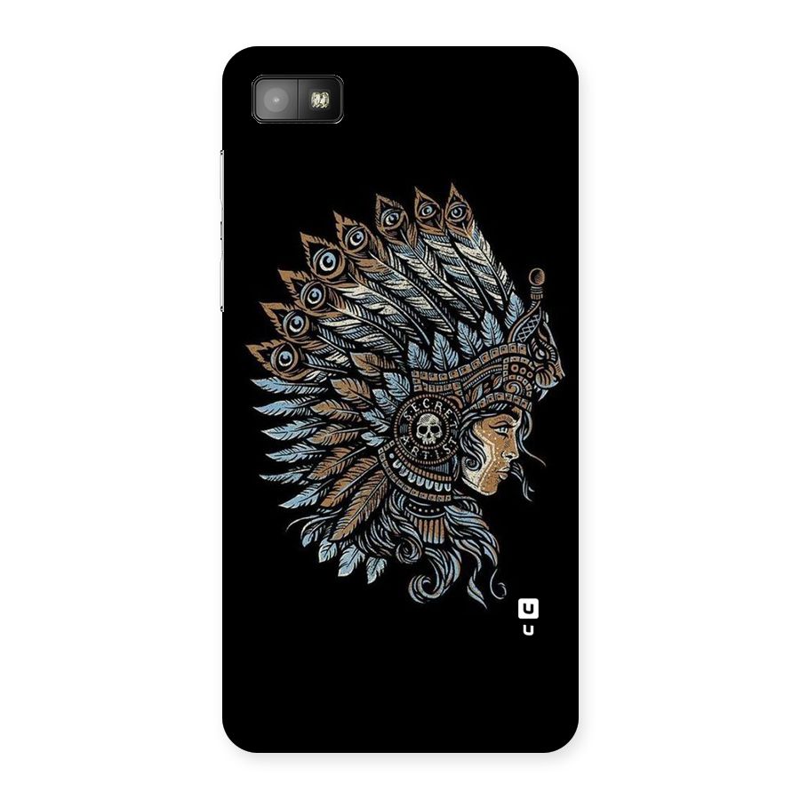 Tribal Design Back Case for Blackberry Z10