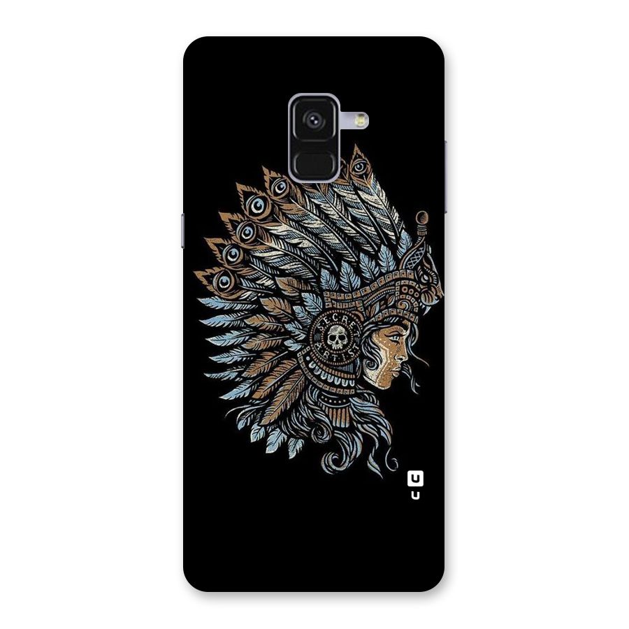 Tribal Design Back Case for Galaxy A8 Plus