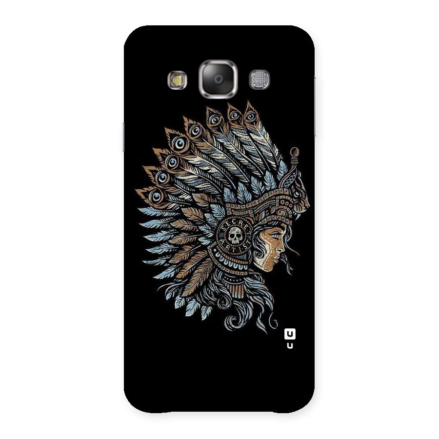 Tribal Design Back Case for Galaxy E7