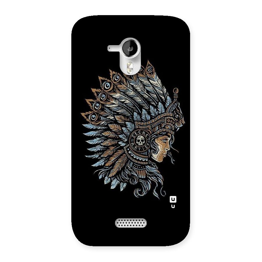 Tribal Design Back Case for Micromax Canvas HD A116