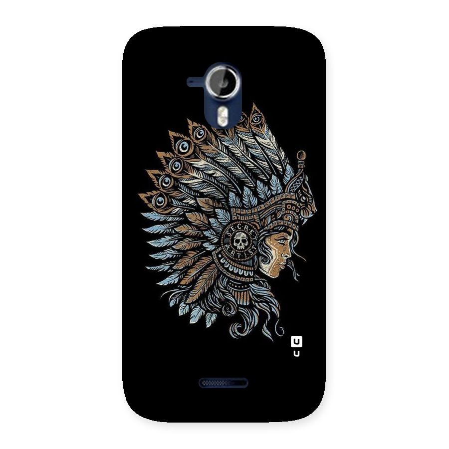 Tribal Design Back Case for Micromax Canvas Magnus A117