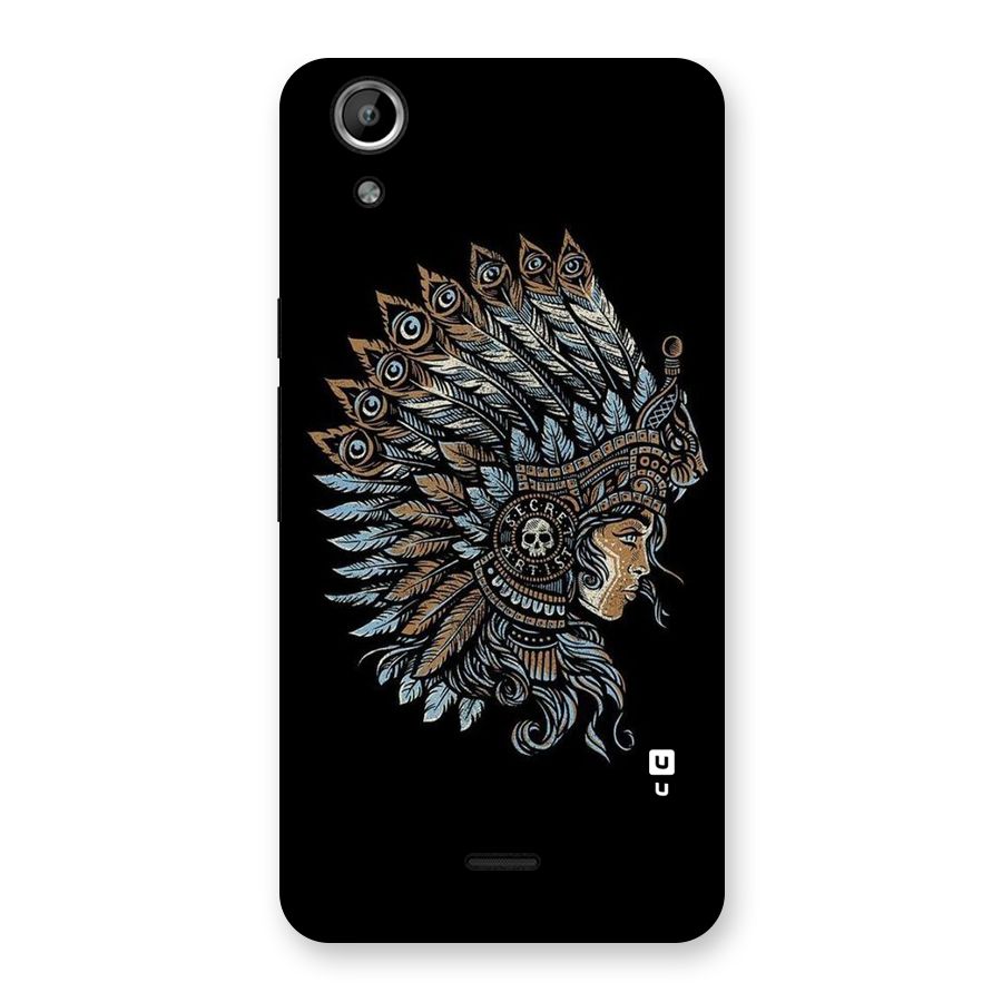 Tribal Design Back Case for Micromax Canvas Selfie Lens Q345