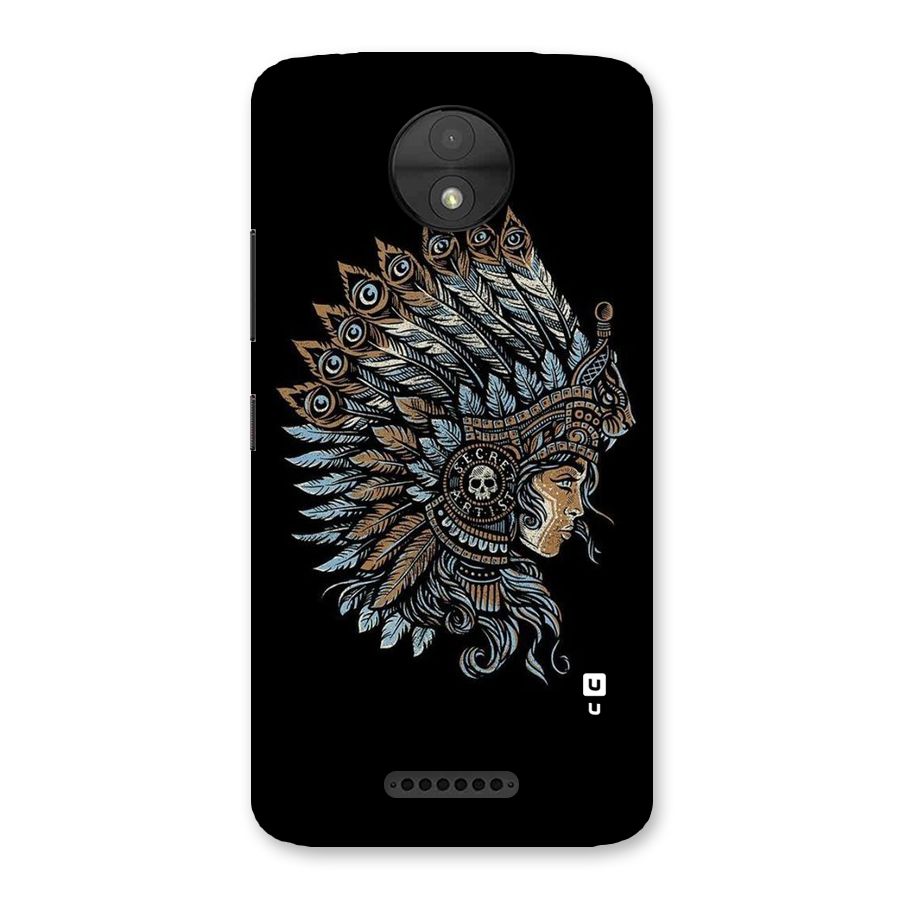 Tribal Design Back Case for Moto C