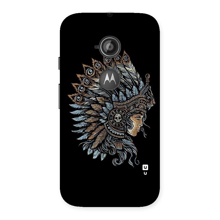 Tribal Design Back Case for Moto E 2nd Gen