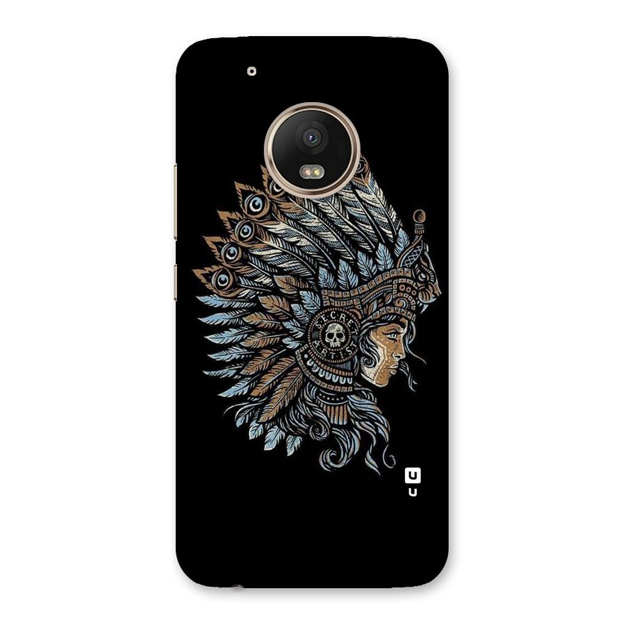 Tribal Design Back Case for Moto G5 Plus