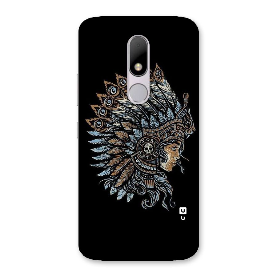 Tribal Design Back Case for Moto M