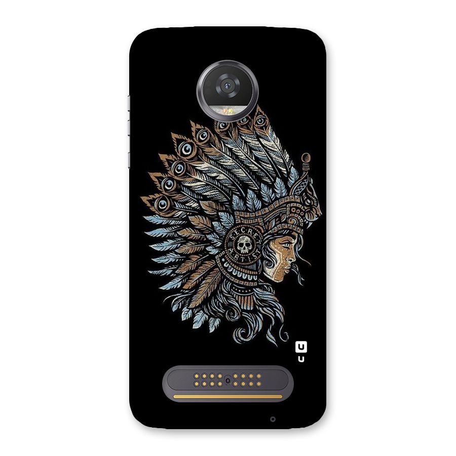 Tribal Design Back Case for Moto Z2 Play