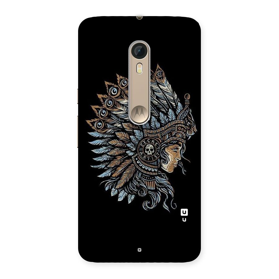 Tribal Design Back Case for Motorola Moto X Style