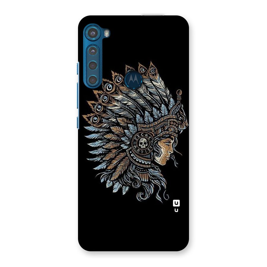 Tribal Design Back Case for Motorola One Fusion Plus