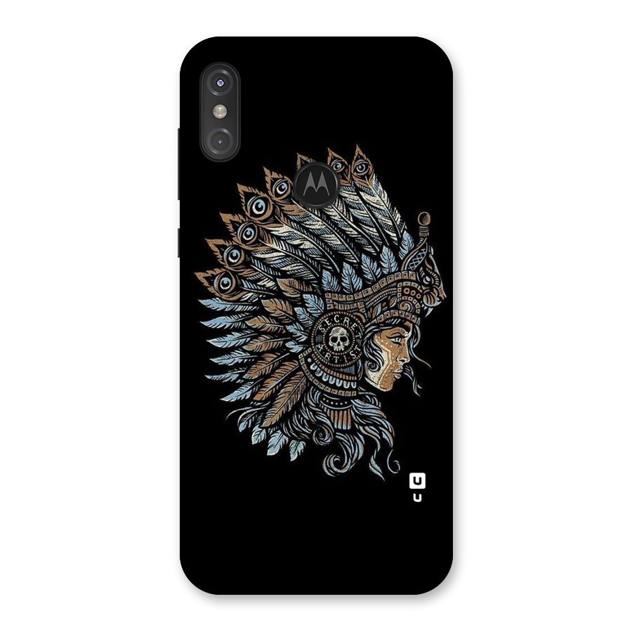 Tribal Design Back Case for Motorola One Power