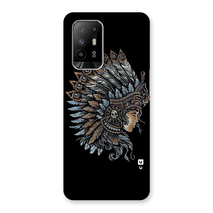 Tribal Design Back Case for Oppo F19 Pro Plus 5G