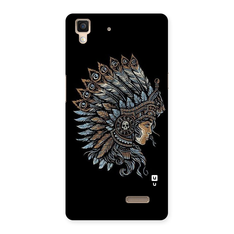 Tribal Design Back Case for Oppo R7