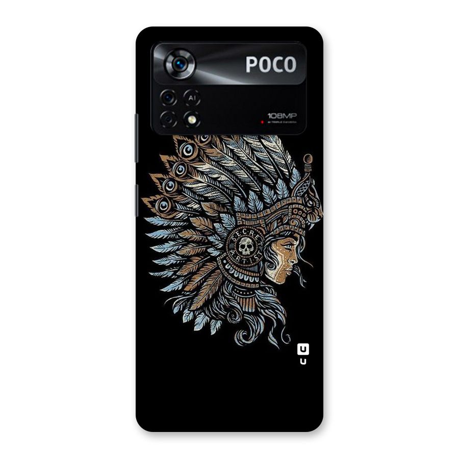 Tribal Design Back Case for Poco X4 Pro 5G