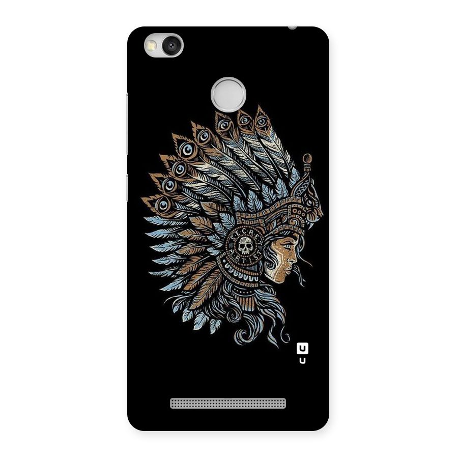 Tribal Design Back Case for Redmi 3S Prime