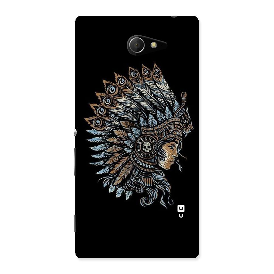 Tribal Design Back Case for Sony Xperia M2
