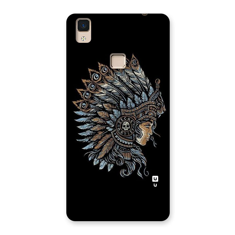 Tribal Design Back Case for V3 Max