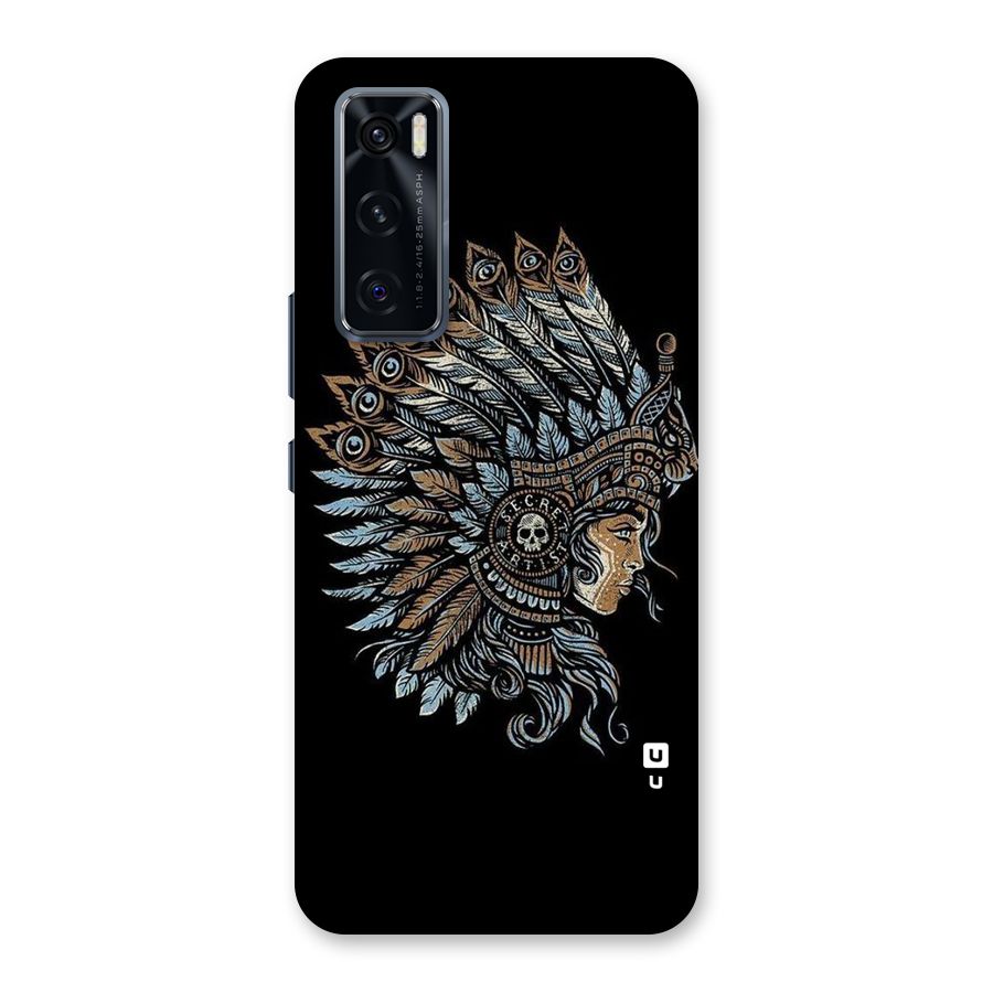 Tribal Design Back Case for Vivo V20 SE