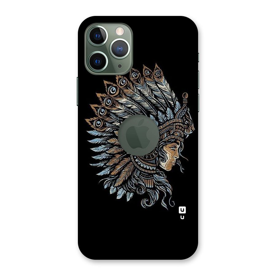 Tribal Design Back Case for iPhone 11 Pro Logo  Cut