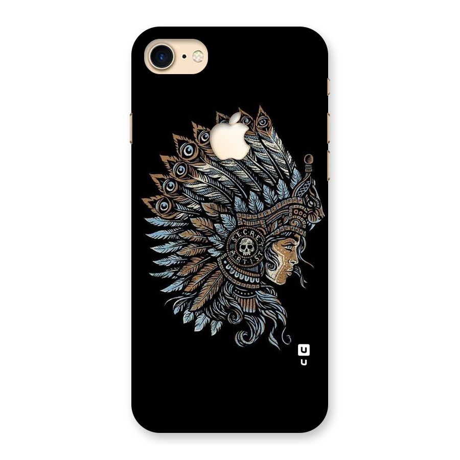 Tribal Design Back Case for iPhone 7 Apple Cut