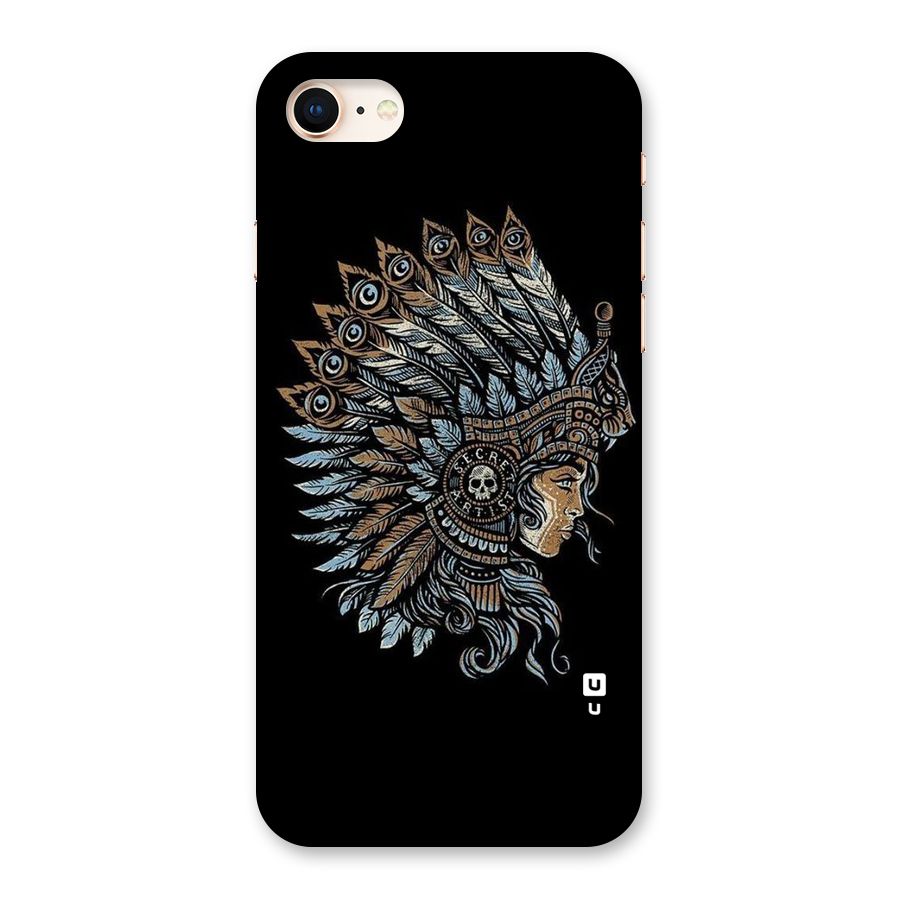 Tribal Design Back Case for iPhone 8