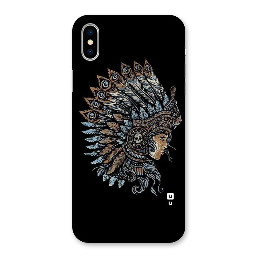 Tribal Design Back Case for iPhone XS